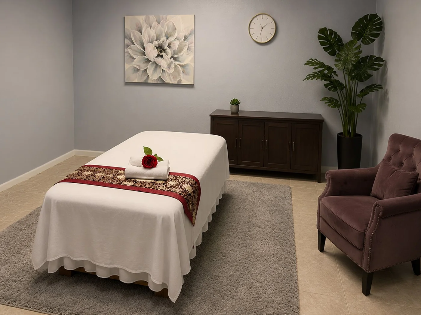 MC Spa Massage Friendswood treatment room