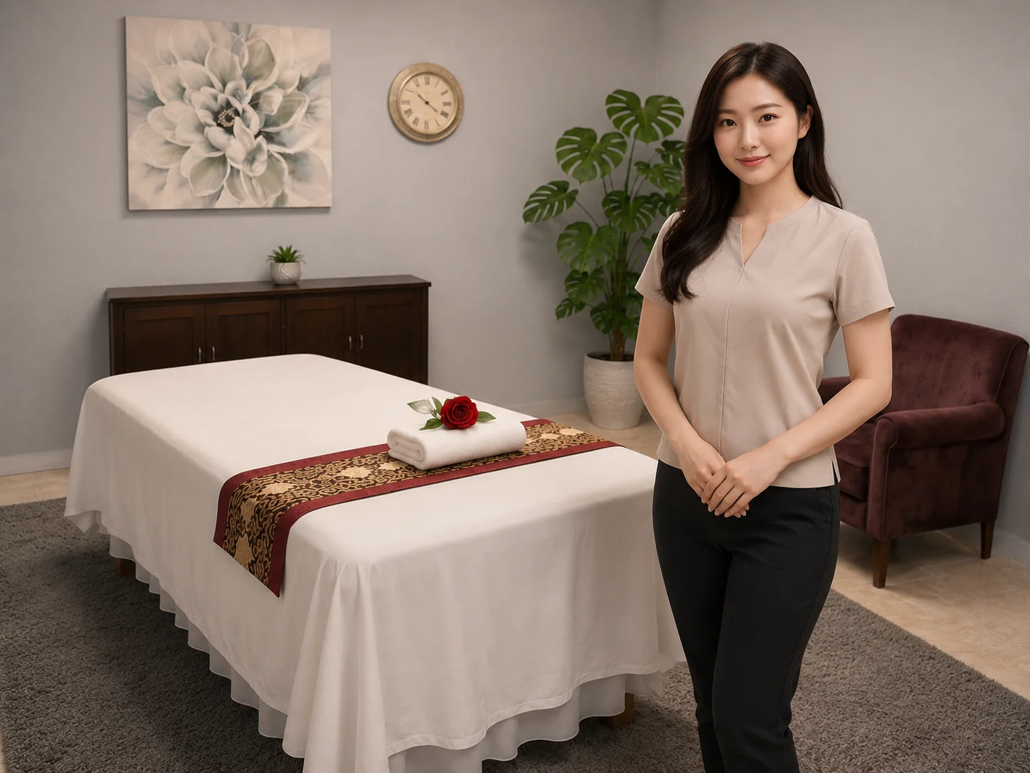 MC Spa Massage Friendswood professional massage room